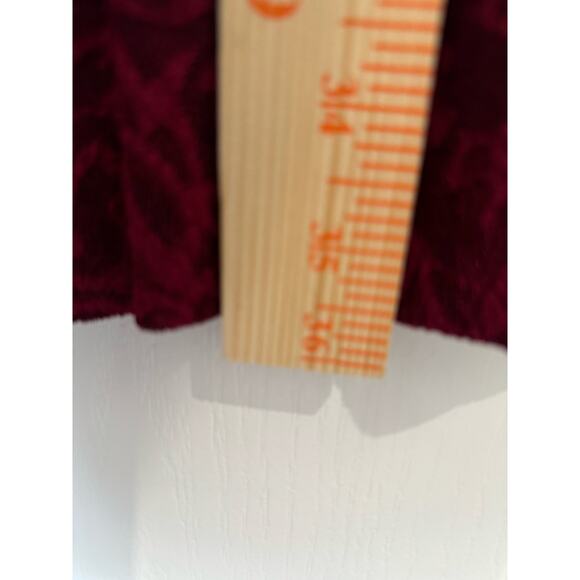 Rabbit Rabbit Rabbit Designs Cranberry Wine Red Mini Dress Women's Size 12 - Picture 12 of 12